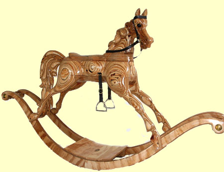 bow rocking horse